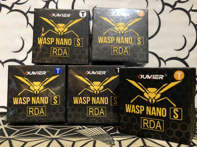 Oumier Wasp Nano S RDA Atomizer 25mm IE~A[ Xv im GX fA hbp[BFst