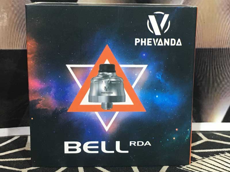 PHEVANDA VAPE BELL RDA 22mm �t�F�o���_ �x�� BF�Ή��@�h���b�p�[�A