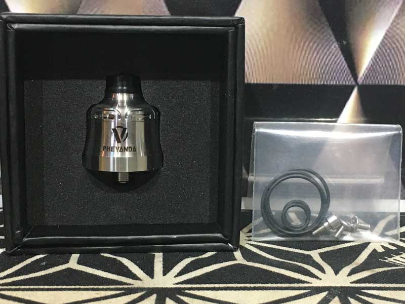 PHEVANDA VAPE BELL RDA 22mm �t�F�o���_ �x�� BF�Ή��@�h���b�p�[�A