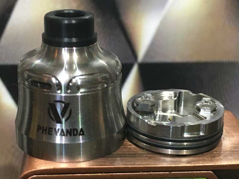 PHEVANDA VAPE BELL RDA 22mm �t�F�o���_ �x�� BF�Ή��@�h���b�p�[�A