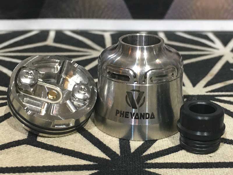 PHEVANDA VAPE BELL RDA 22mm �t�F�o���_ �x�� BF�Ή��@�h���b�p�[�A