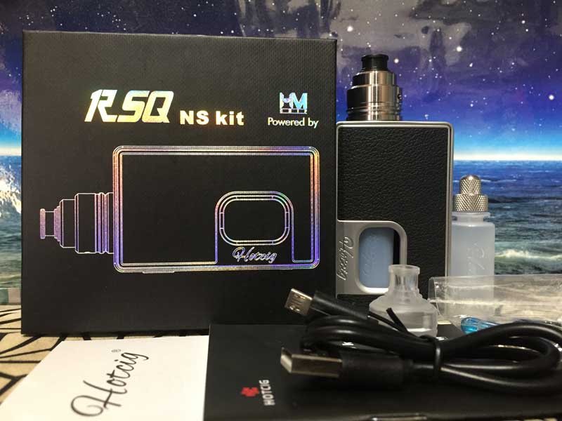 RIGMOD x Hotcig RSQ NS Kit リグモッドｘホットシグ テクニカルスコンカー RDA付スターターキット