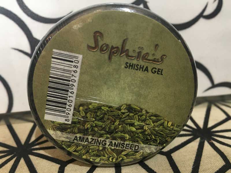 Shisa　Flavor、Shisha Gel ニコチンフリー、タールフリーのシーシャジェル Sophies amazing-aniseed