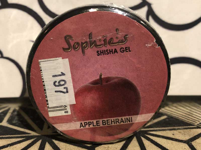 Shisa　Flavor、Shisha Gel ニコチンフリー、タールフリーのシーシャジェル Apple Behraini 