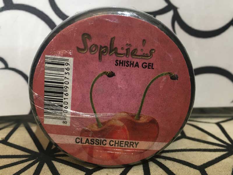 Shisa　Flavor、Shisha Gel ニコチンフリー、タールフリーのシーシャジェル Sophies classic-cherry