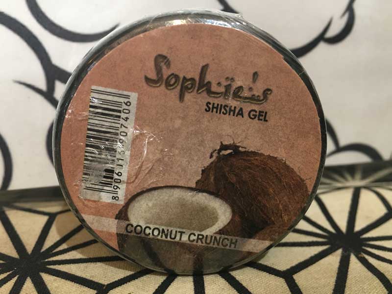 Shisa�@Flavor�AShisha Gel �j�R�`���t���[�A�^�[���t���[�̃V�[�V���W�F�� Sophies coconut-crunch