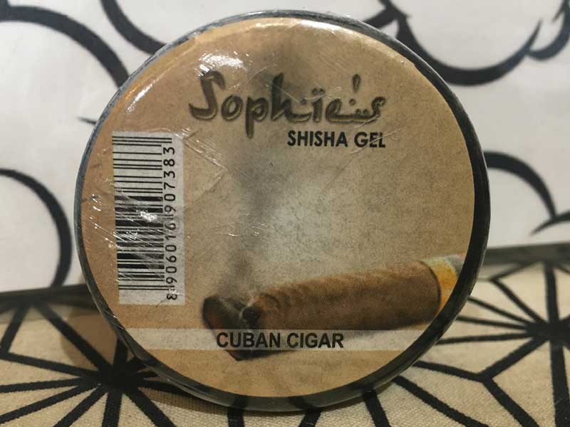 Shisa　Flavor、Shisha Gel ニコチンフリー、タールフリーのシーシャジェル Sophies cuban-cigar