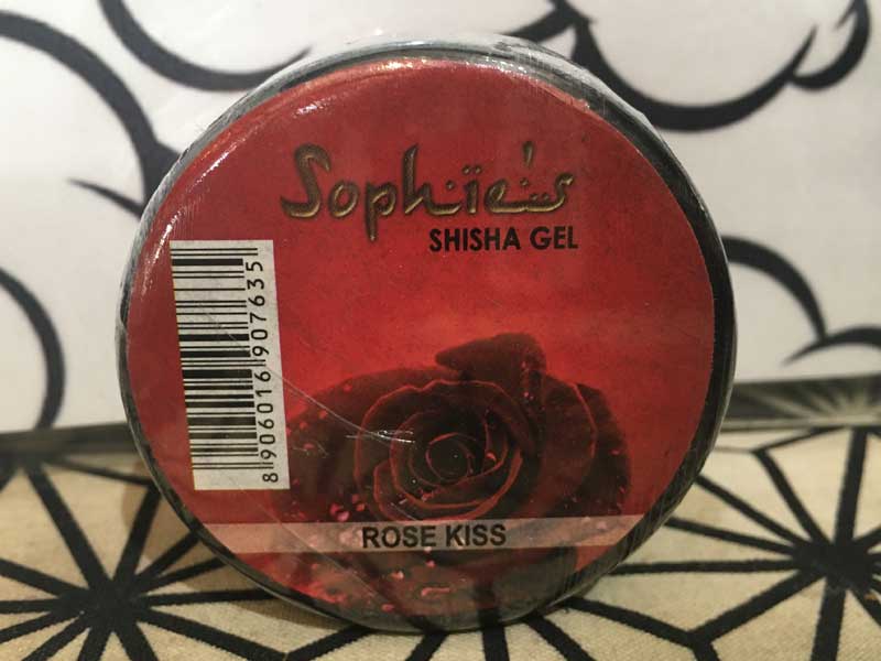 Shisa　Flavor、Shisha Gel ニコチンフリー、タールフリーのシーシャジェル Sophies rose-kiss
