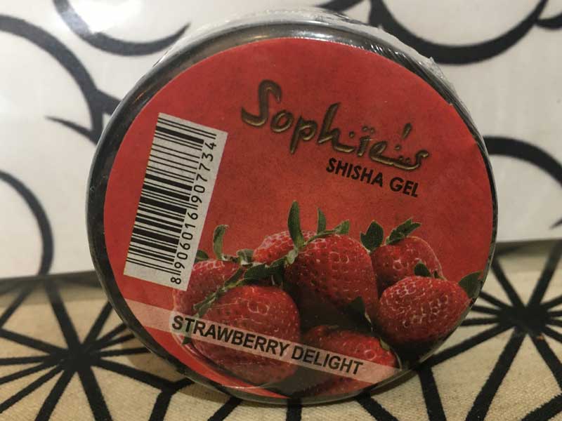 Shisa　Flavor、Shisha Gel ニコチンフリー、タールフリーのシーシャジェル Sophies strawberry