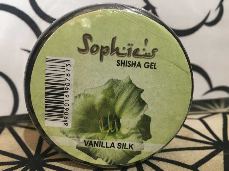 Shisa　Flavor、Shisha Gel ニコチンフリー、タールフリーのシーシャジェル Sophies vanilla-silk