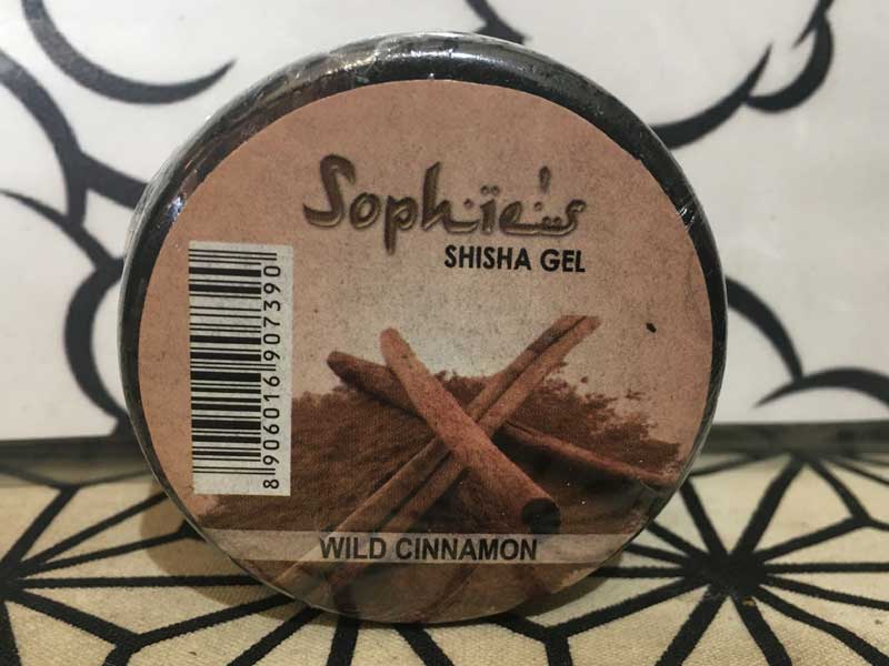 Shisa　Flavor、Shisha Gel ニコチンフリー、タールフリーのシーシャジェル Sophies wild-cinnamon
