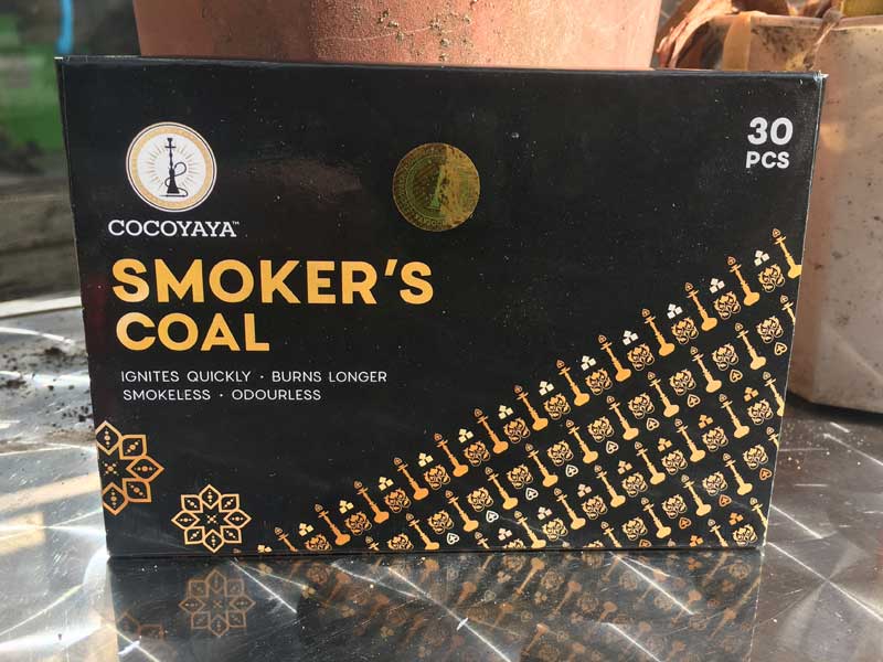 Shisha Silver Chacoal �V�[�V���p �V���o�[�`���R�[���A�Y