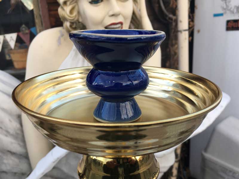 Shisha Clay Top �V�[�V���p�N���C�g�b�v Large Blue