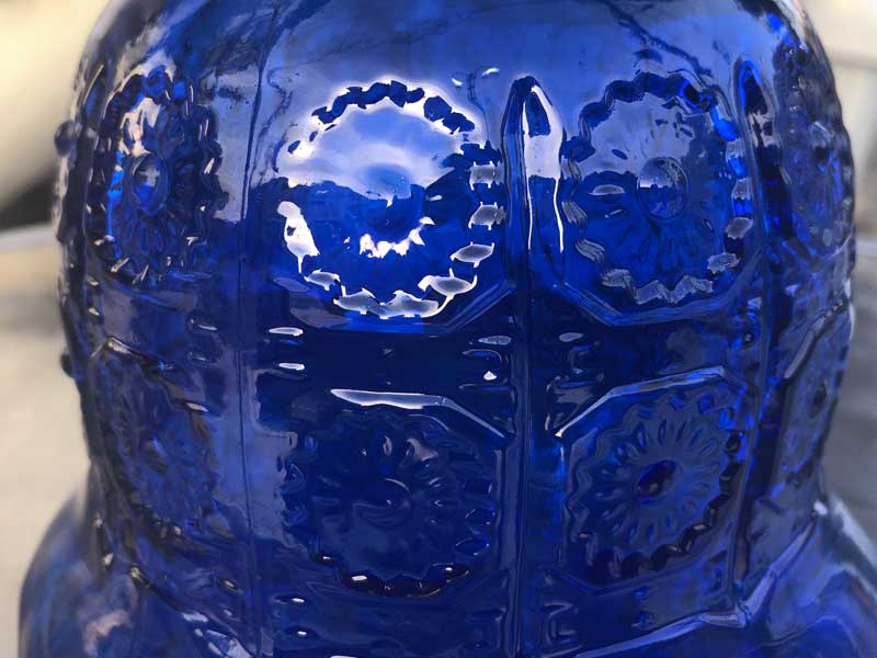 Shisha �V�[�V�� ���p�C�v�{�� Large Blue2 78cm�@�K���X�A����A�X�e�����X