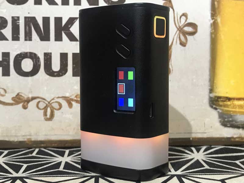 SIGELEI�@Fuchai Glo 230 �V�O���C �t�[�`���C230���F�Ɍ��� �f���A���o�b�e���[��Box Mod