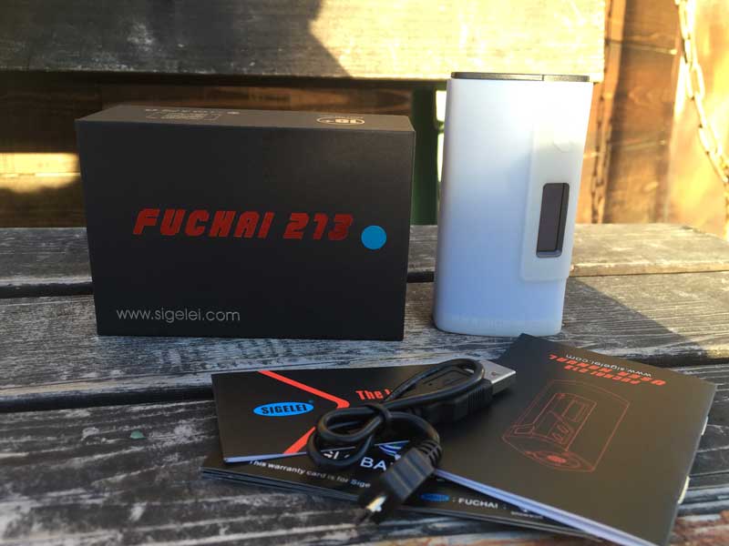 SIGELEI�@Fuchai 213 �V�Q���C �t�[�`���C213 �T�u�I�[���A���x�Ǘ��Ή� �n�C�X�y�b�N��Box Mod