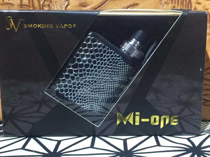 Smoking Vapor  MI-ONE STARTER KIT 超コンパクトで 蛇革系デザインがお洒落なスターターキット