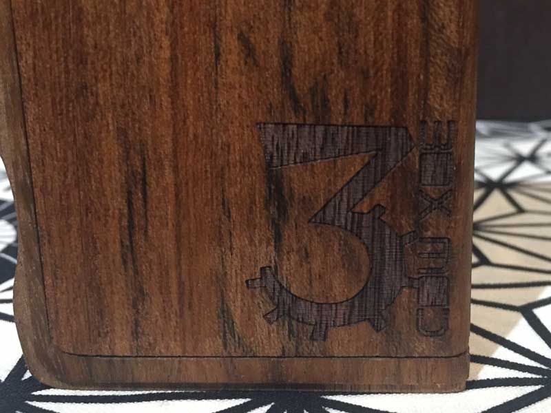 TESLACIGS STEALTH Wood 160W TC �e�X���V�O�X �ؐ�Box Mod 160�A�T�u�I�[���A���x���Ή����b�h