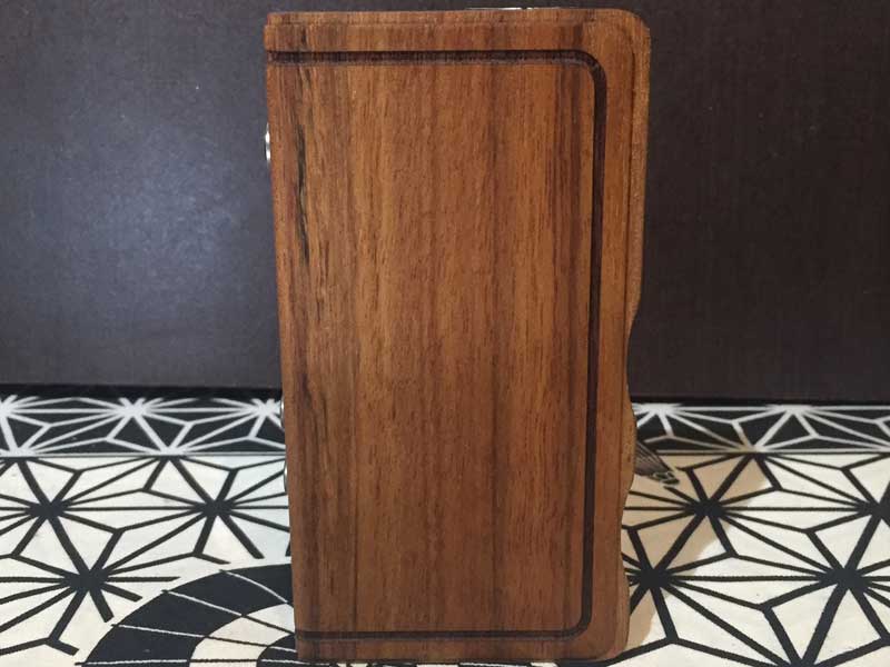 TESLACIGS STEALTH Wood 160W TC �e�X���V�O�X �ؐ�Box Mod 160�A�T�u�I�[���A���x���Ή����b�h