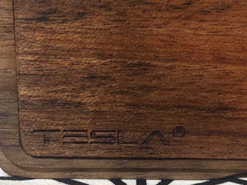 TESLACIGS STEALTH Wood 160W TC �e�X���V�O�X �ؐ�Box Mod 160�A�T�u�I�[���A���x���Ή����b�h