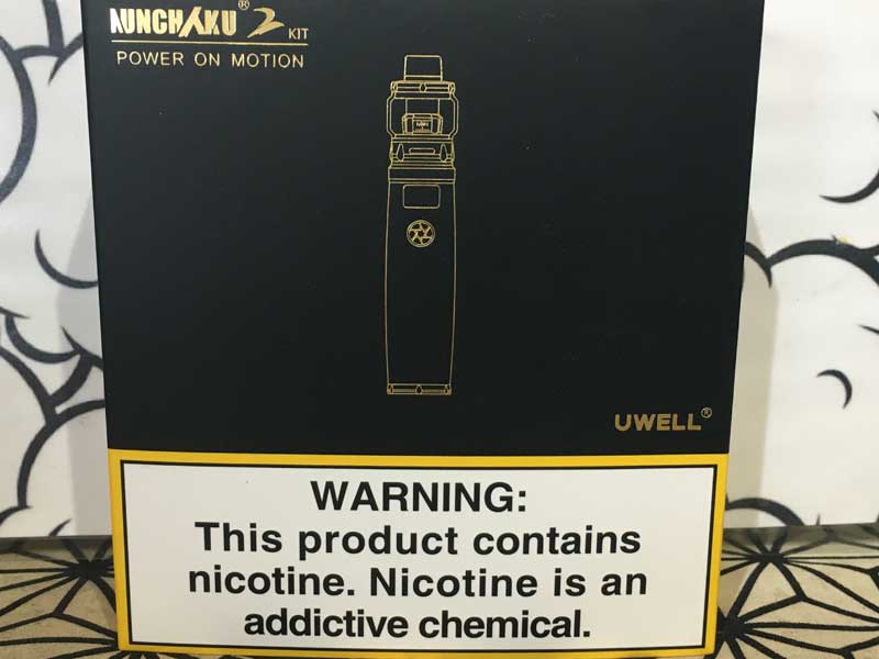 Uwell Nunchaku 2 100W Kit 5ml ���[�E�F�� �k���`���N2 �N���A���t�� �x�C�v�X�^�[�^�[�L�b�g