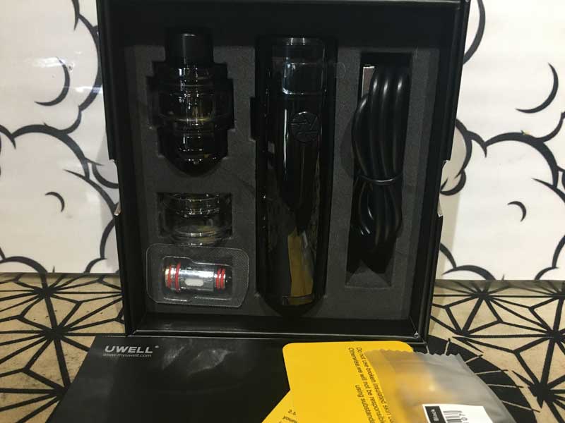 Uwell Nunchaku 2 100W Kit 5ml ���[�E�F�� �k���`���N2 �N���A���t�� �x�C�v�X�^�[�^�[�L�b�g