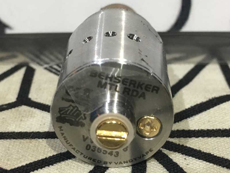 Vandy Vape BERSERKER MTL RDA �o���f�B�[�x�C�v�@�o�[�T�[�J�[MTL �h���b�p�[