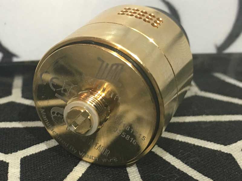 VANDY VAPE�@WINDOWMAKER RDA 24mm �o���f�B�[�x�C�v �E�B���h�E���C�J�[�@BF�s���t��