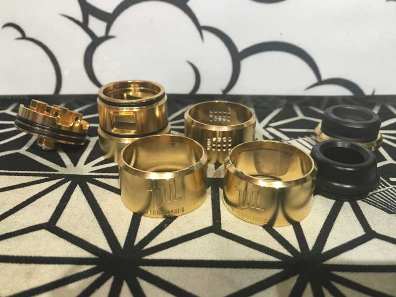 VANDY VAPE�@WINDOWMAKER RDA 24mm �o���f�B�[�x�C�v �E�B���h�E���C�J�[�@BF�s���t��