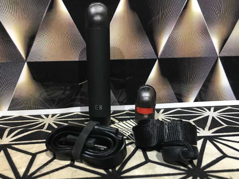 VAPEANTS JDI E8 Pod System 350mAh �C�[�G�C�g �|�b�h�^�X�^�[�^�[�L�b�g �X�g���b�v�t