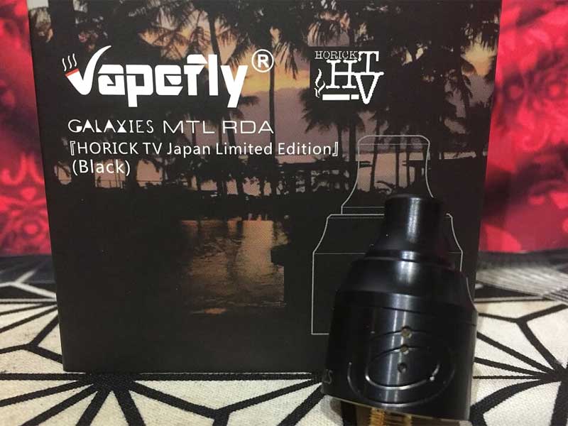 VAPEFLY Galaxies MTL RDA 22ml HORICK TV Japan Limited Edition xCvtC MNV[Y