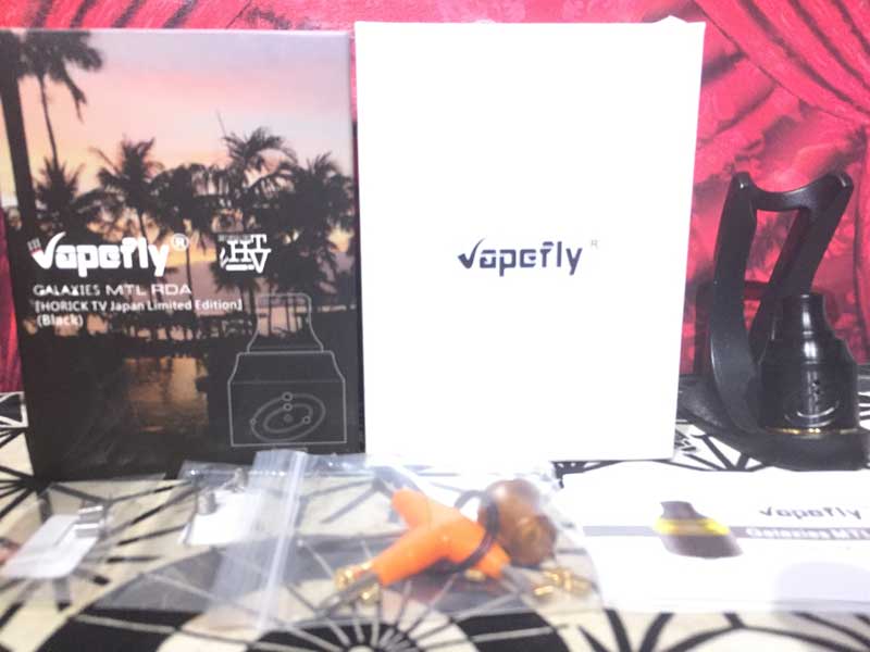 VAPEFLY Galaxies MTL RDA 22ml HORICK TV Japan Limited Edition �x�C�v�t���C �M�����N�V�[�Y