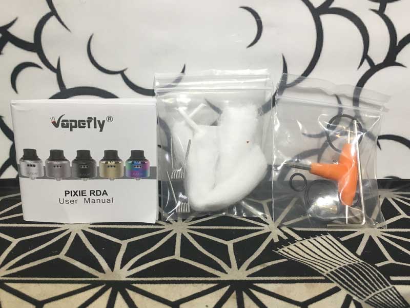 �@Vapefly Pixie RDA �@�x�C�v�t���C �s�N�V�[ RDA �A�g�}�C�U�[�@�V���O���R�C�� �R���p�N�g��RDA