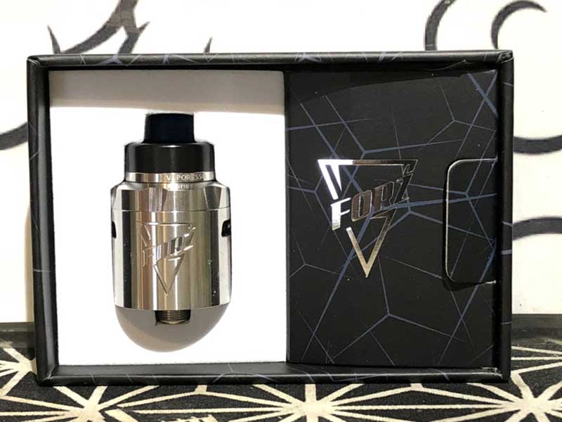 Vaporesso Forz RDA �x�|���b�\ �t�H�[�c Single�ADual�Ή��h���b�p�[�A�g�}�C�U�[