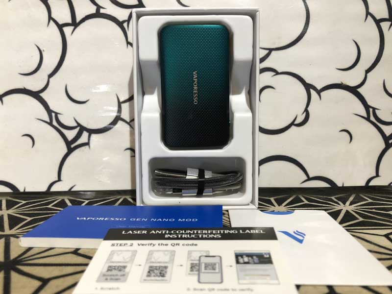 Vaporesso Gen Nano 80W Mod �x�p���b�\ 2000mAh�����o�b�e���[��Box Mod