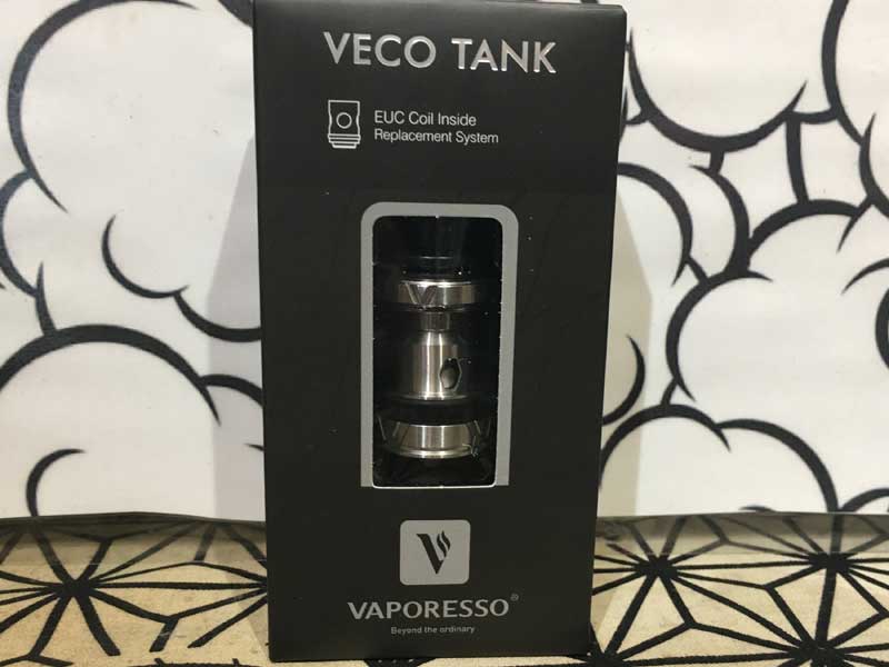 VAPORESSO VECO TANK 24mm�A22mm �x�|���b�\ �x�R �v���X �^���N �N���A�� &�Z���~�b�N�R�C��