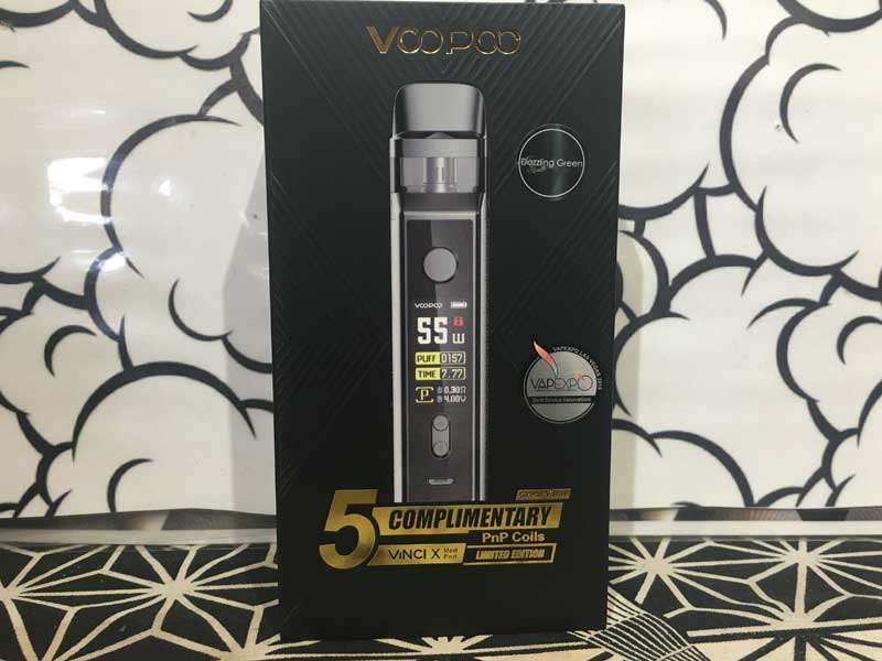 Voopoo VINCI X 70W Mod Pod System Kit 5.5ml�@�u�[�v�[ �r���`�A���B���` �|�b�h�^�X�^�[�^�[�L�b�g