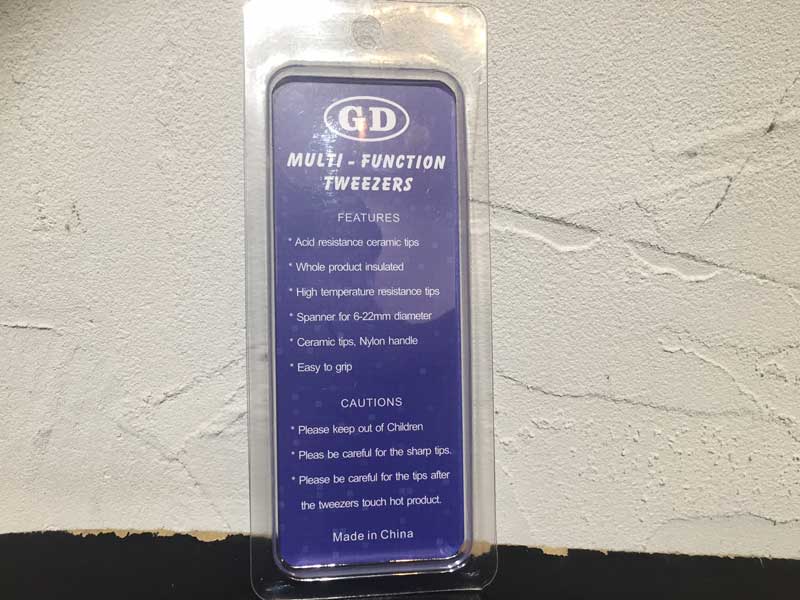 ���r���_�u���p�i / Ceramic tweezer�A�z�b�g�X�|�b�g�̏������ɃV���[�g���Ȃ� �Z���~�b�N�s���Z�b�g