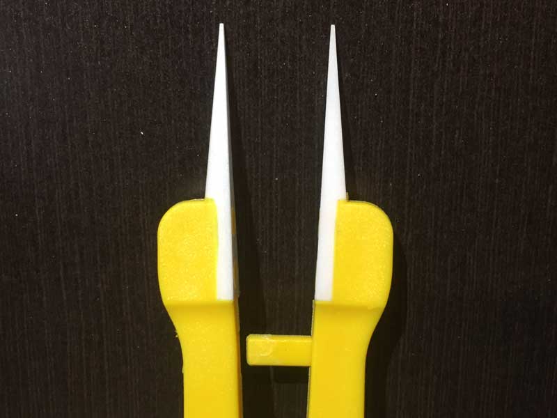 ���r���_�u���p�i / Ceramic tweezer�A�z�b�g�X�|�b�g�̏������ɃV���[�g���Ȃ� �Z���~�b�N�s���Z�b�g