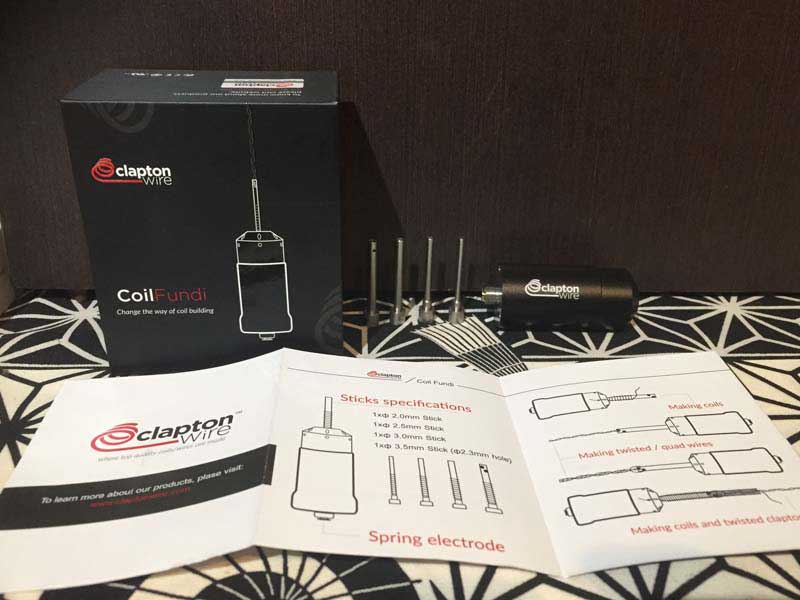 Clapton Wire�A�N���v�g�����C���[��A�c�C�X�g���C���[�����A�d���W�O�Ƃ��Ă��g����ACoil Fundi�i�R�C���t�@���f�B�j