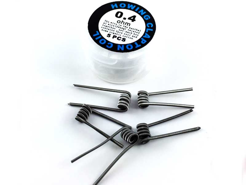Howing Kanthal A1 Pre-build Clapton Coil 0.4�� �J���^�����C���[�v���r���h�N���v�g�� �R�C��  