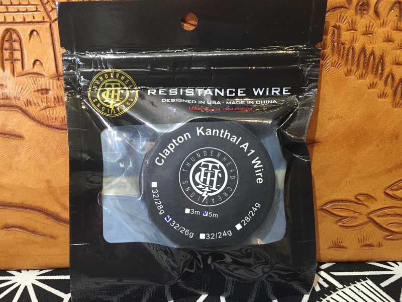Rebuildable�p�i THUNDER&nbsp;HEAD&nbsp;CREATIONS&nbsp; Kanthal A1 Wire 24G�A26G�A28G �J���^�����C���|