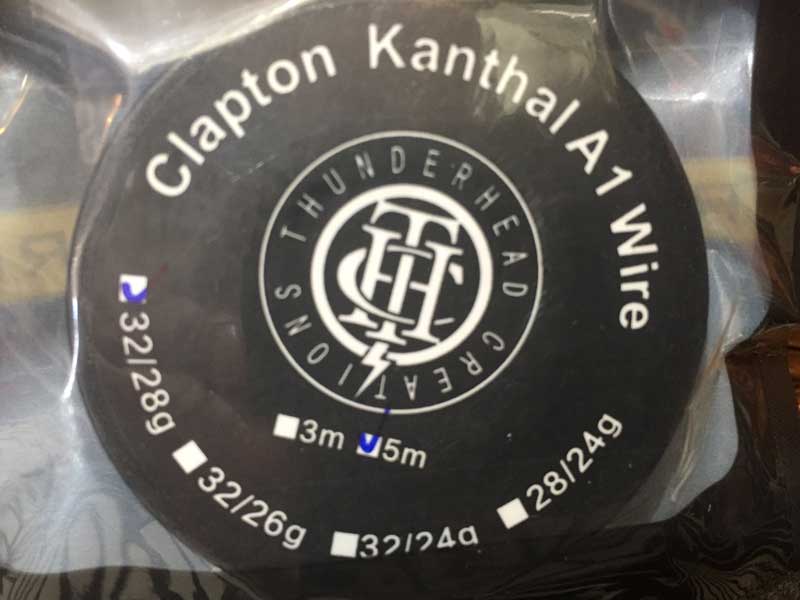 Rebuildable�p�i THUNDER&nbsp;HEAD&nbsp;CREATIONS&nbsp; Kanthal A1 Wire 24G�A26G�A28G �J���^�����C���|