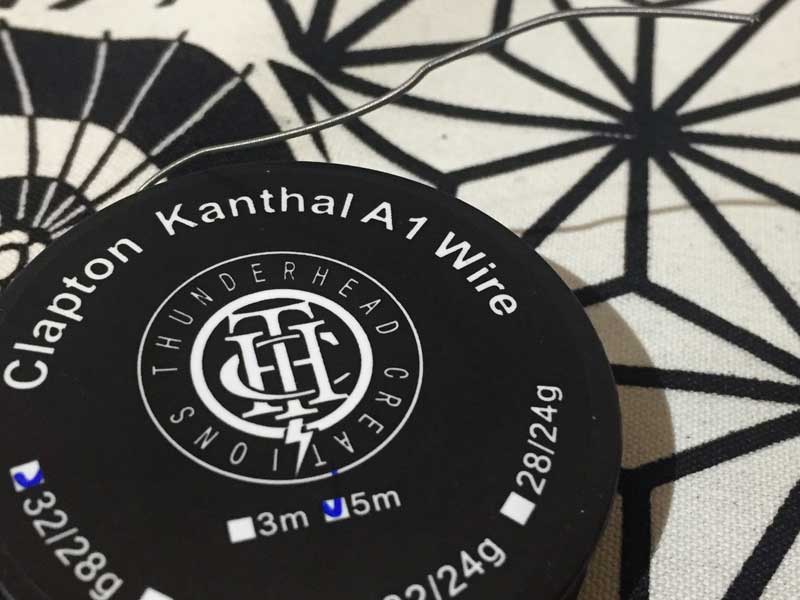 Rebuildable�p�i THUNDER&nbsp;HEAD&nbsp;CREATIONS&nbsp; Kanthal A1 Wire 24G�A26G�A28G �J���^�����C���|