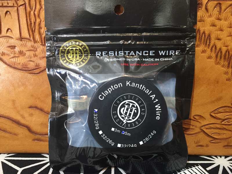 Rebuildable�p�i THUNDER&nbsp;HEAD&nbsp;CREATIONS&nbsp; Kanthal A1 Wire 24G�A26G�A28G �J���^�����C���|