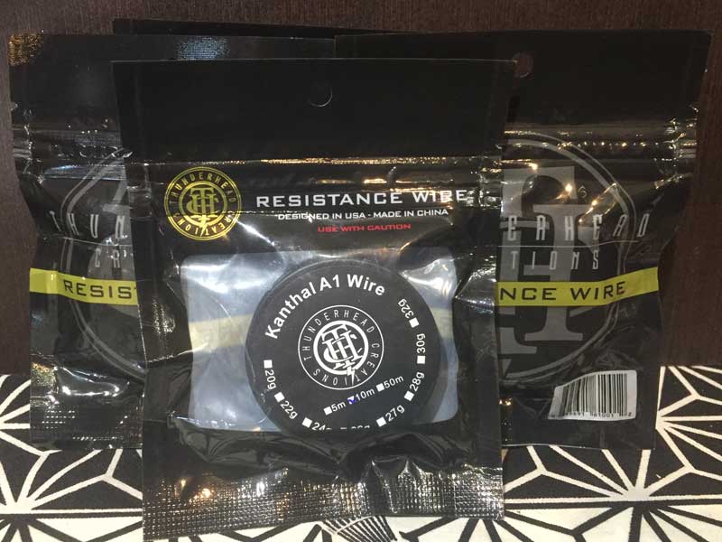 Rebuildable�p�i THUNDER&nbsp;HEAD&nbsp;CREATIONS&nbsp; Kanthal A1 Wire 24G�A26G�A28G �J���^�����C���|