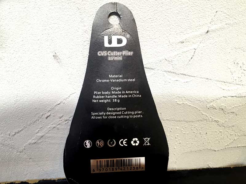 ���r���_�u���p�i / UD Mini Kniper�A�~�j�j�b�p�[�A���C���[�A�E�C�b�O�̃J�b�g�p�ɁI