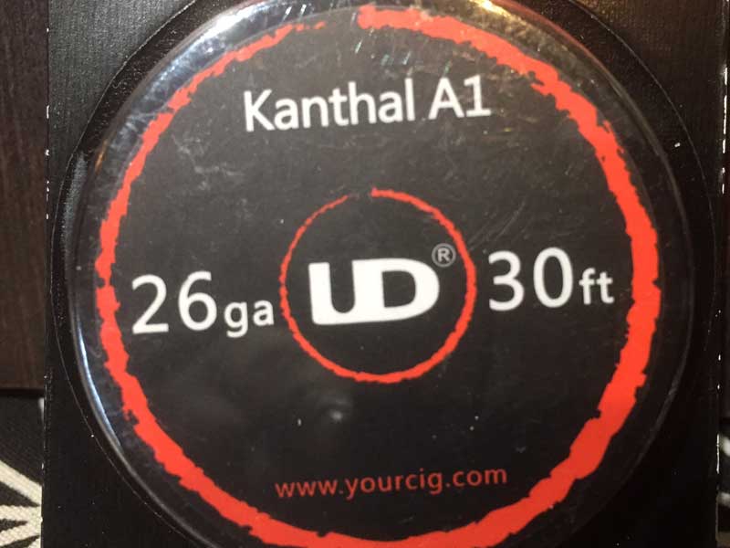 Rebuildable�p�i UD Kanthal A1 Wire 24G�A26G�A28G �J���^����