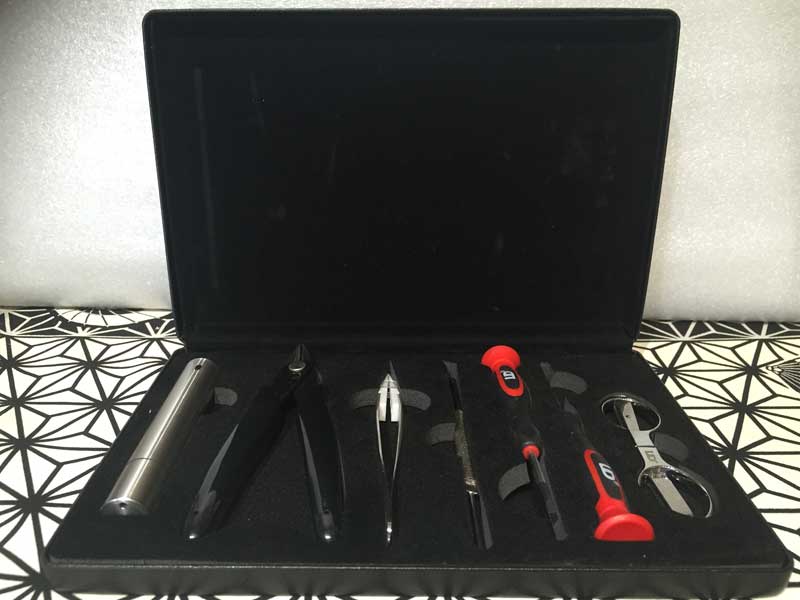 リビルダブル用品 / UD Master Tool Kit、コイルのビルドに必要な工具が全て揃う マスターツールキット、