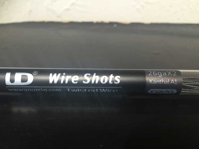 Vape ���r���_�u���p�i/UD Wire Shot Twisted Wire �J���^���� ���C���[ �V���b�g �c�C�X�e�b�h ���C���[